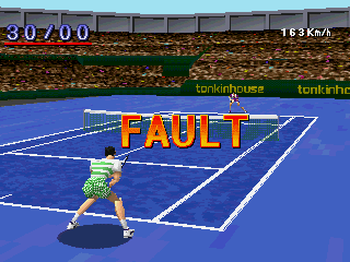 V-Tennis screenshot 4 for Playstation
